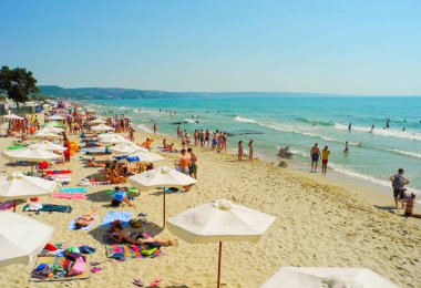 Kranevo plajı. Bulgaristan.