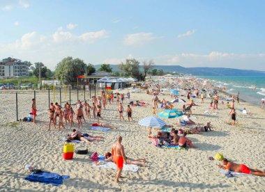 Kranevo plajı. Bulgaristan.