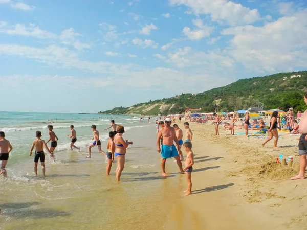 Пляж Кранево. Болгарія. — стокове фото