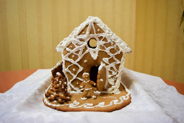 Das Lebkuchenhaus. — Stockfoto