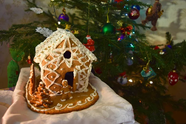 The gingerbread house. — Stock Photo, Image
