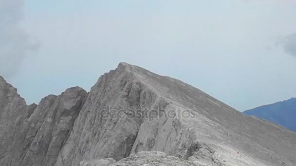 Los picos más altos del Olimpo . — Vídeos de Stock