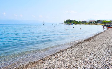 Beach kama Vourla, Yunanistan.