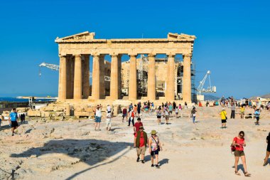 Antik Yunan tapınağı Parthenon.