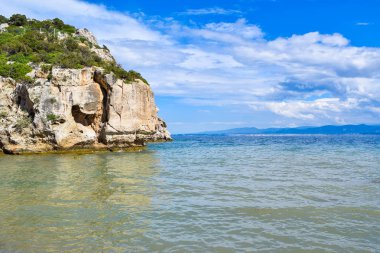 Atlama için rock.