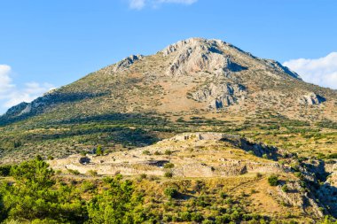 Mycenae Kalesi, Yunanistan kalıntıları.