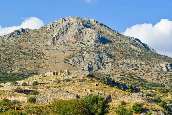 ミケーネの城塞、ギリシャの遺跡. — ストック写真