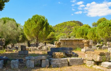 Ancient Olympia, Yunanistan.