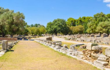 Ancient Olympia, Yunanistan.