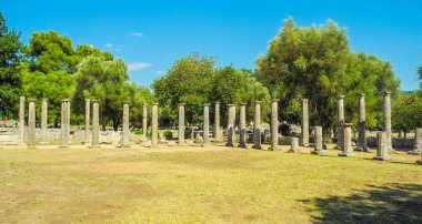 Ancient Olympia, Greece. clipart