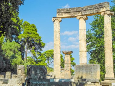 Ancient Olympia, Yunanistan.