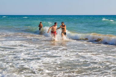 Etkin plaj oyunları.