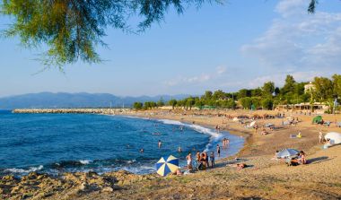 Kyparissia beach, Yunanistan.