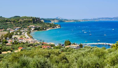 Keri manzara, Zante, Yunanistan.