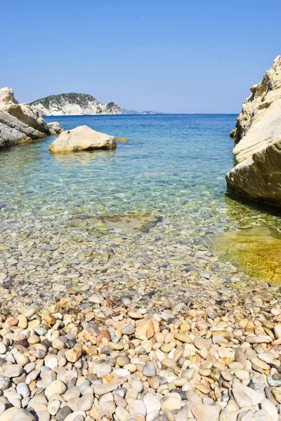 Marathiás plaża, Wyspa Zakynthos, Grecja. — Zdjęcie stockowe