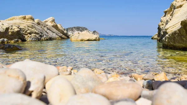 Marathiás plaża, Wyspa Zakynthos, Grecja. — Zdjęcie stockowe