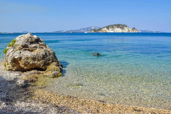 Marathias beach, Zakynthos Island, Greece. — Stock Photo, Image