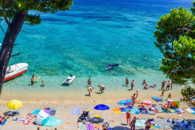 Orebic Plajı, Hırvatistan.