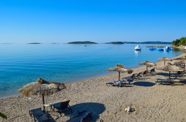 Orebic Plajı, Hırvatistan.