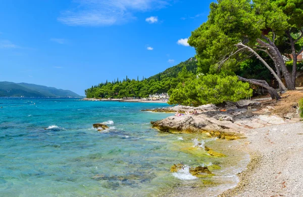 Orebic Plajı, Hırvatistan.