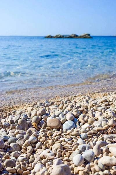 The Orebic beach, Croatia. — Stock Photo, Image