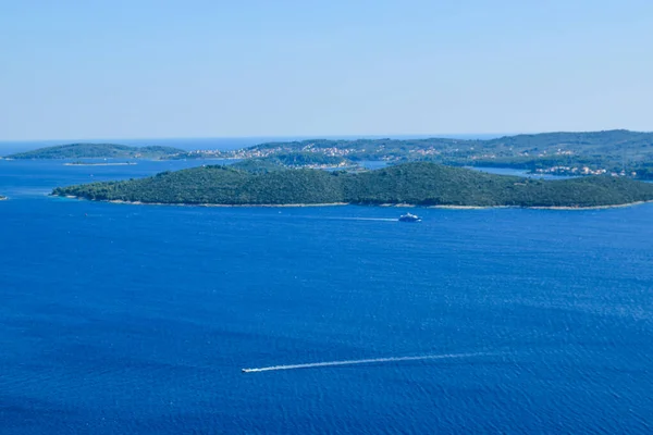 克罗地亚岛屿的景观. — 图库照片