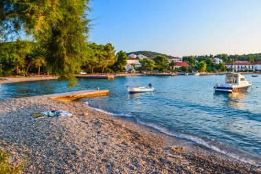 Loviste plajı, Hırvatistan.