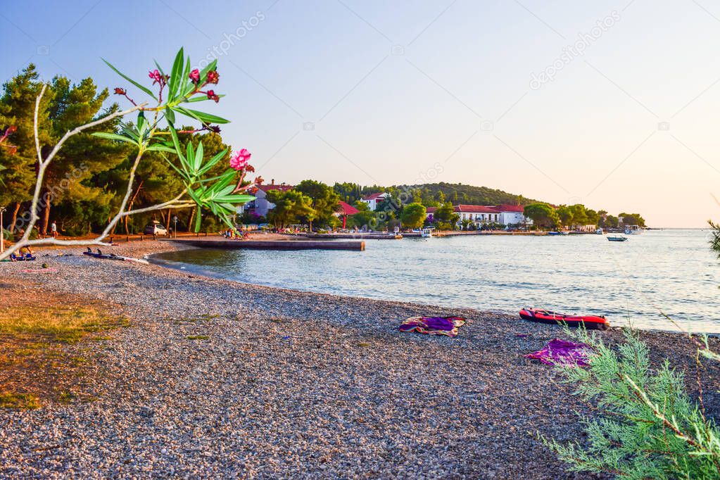 The Loviste beach, Croatia.
