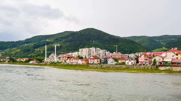 Şehir manzarası Visegrad. — Stok fotoğraf