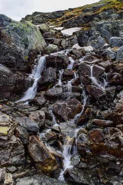 Norveç, Trolltunga 'ya yürüyüş gezisi.