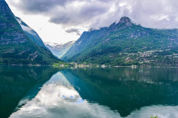 Muhteşem manzara Norveç. — Stok fotoğraf
