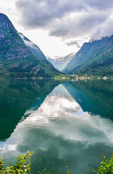 素晴らしいノルウェーの風景. — ストック写真