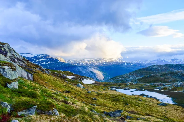 Trip to Trolltunga, Norway. — Stock Photo, Image