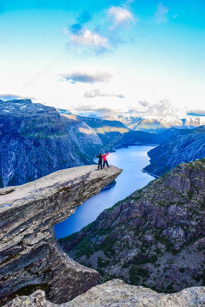 Hiking Trip to Trolltunga, Norway.