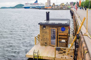 Saunada. Oslo. Norveç.