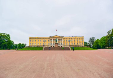 Kraliyet Sarayı. Oslo, Norveç.