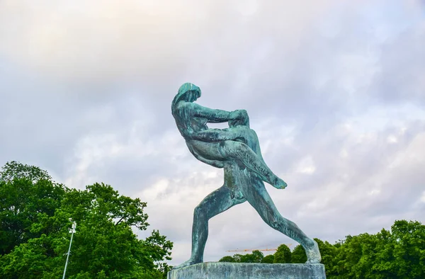 Vigeland Sculpture Park à Oslo, Norvège . — Photo