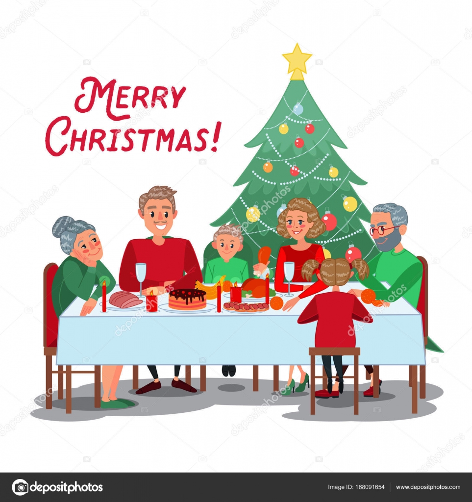 Images Christmas Dinner Clipart - tooogel