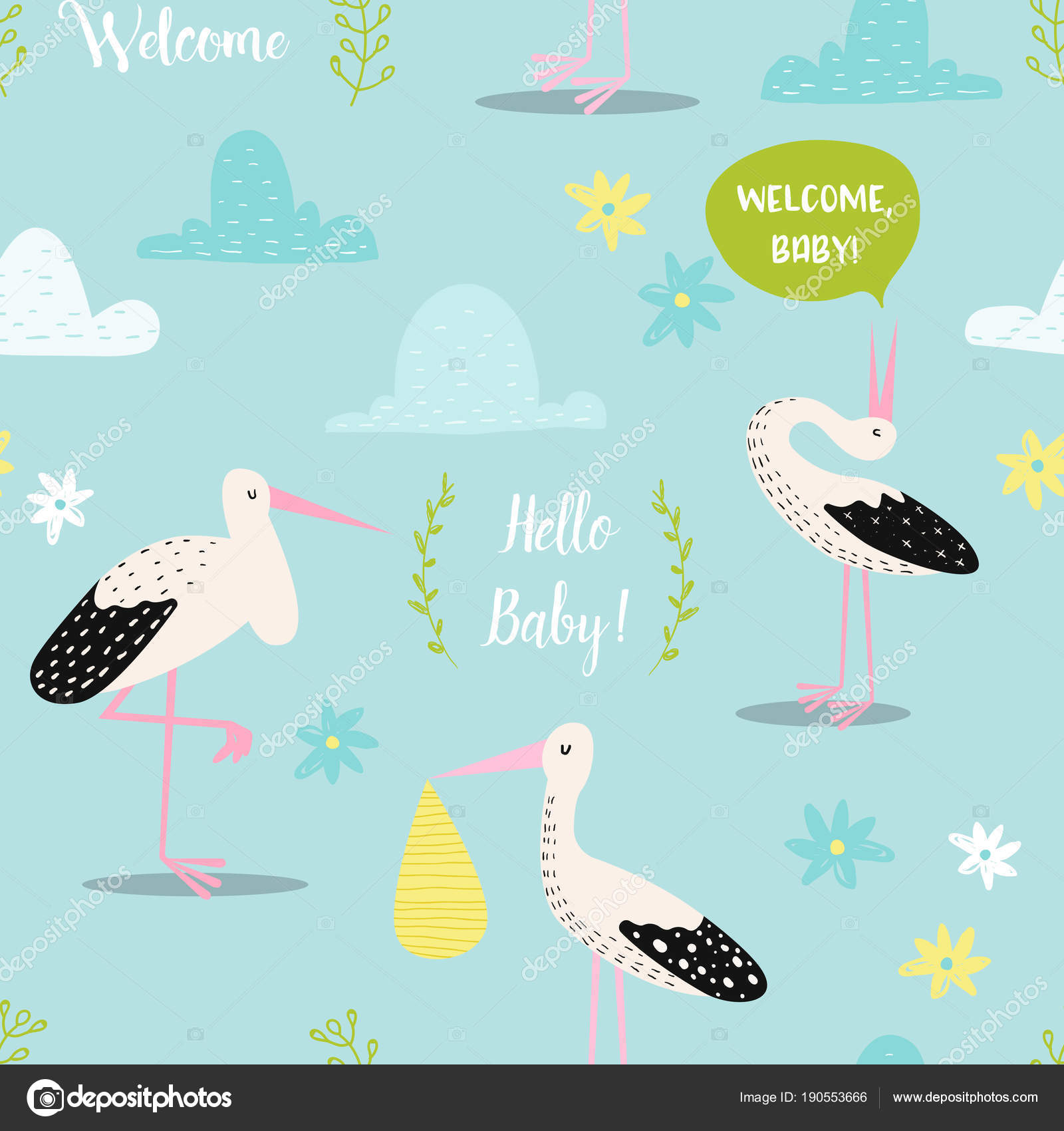 かわいい動物画像 ベスト50 こうのとり イラスト かわいい