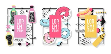 Soyut öğeler ile geometrik çerçeveler