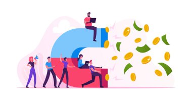 Büyük Mıknatıs ve Para Çeken İş Adamları Grubu. Yatırım Geliri Çekim Kavramı