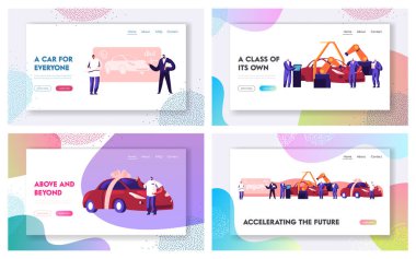 Otomobil Projeksiyonu, Üretim ve Perakende Web Sitesi İniş Sayfası Ayarları. Otomatik Proje, Makine Endüstrisi Otomasyonu