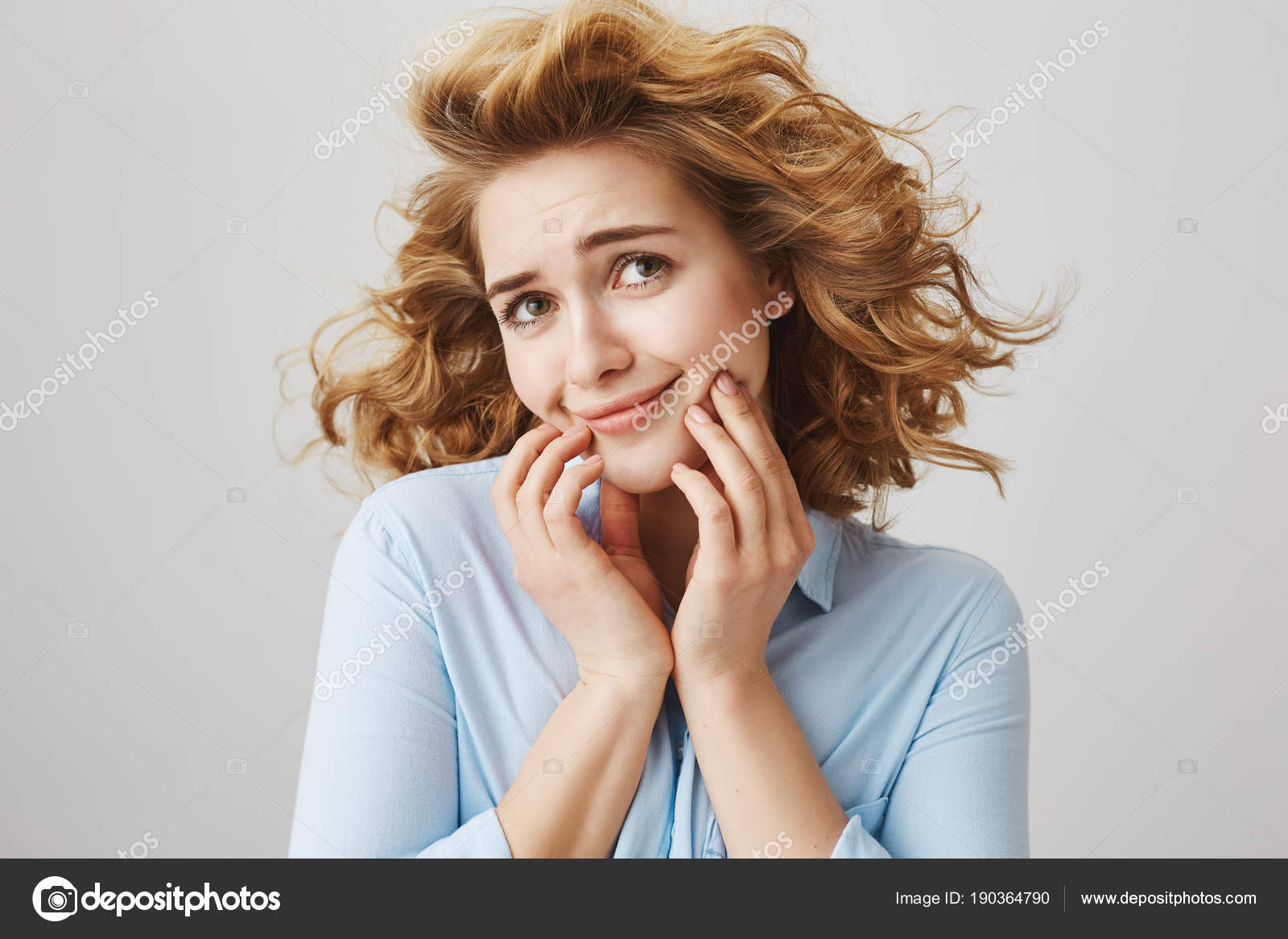 Girl Pretends To Be Melodrama Actress Cute Funny Woman With Short