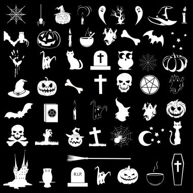 Halloween Tema simgeleri