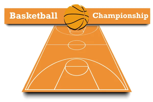 Score of the basketball match — Stock Vector