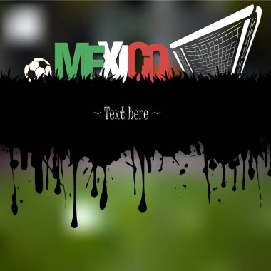 Grunge afiş suluboya mürekkep ve lekeleri dan. Bana kelime