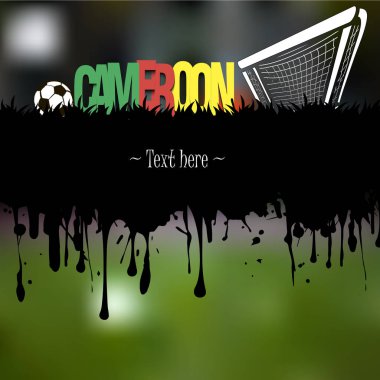 Grunge afiş suluboya mürekkep ve lekeleri dan. Word Ca