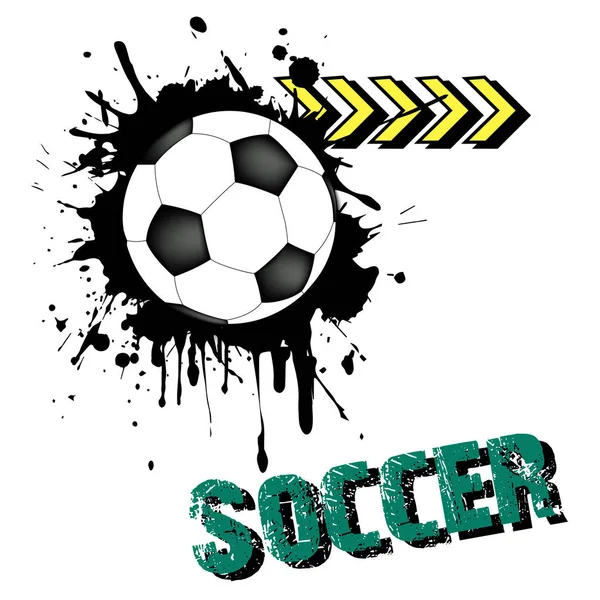 Arka plan soyut futbol topu lekesi