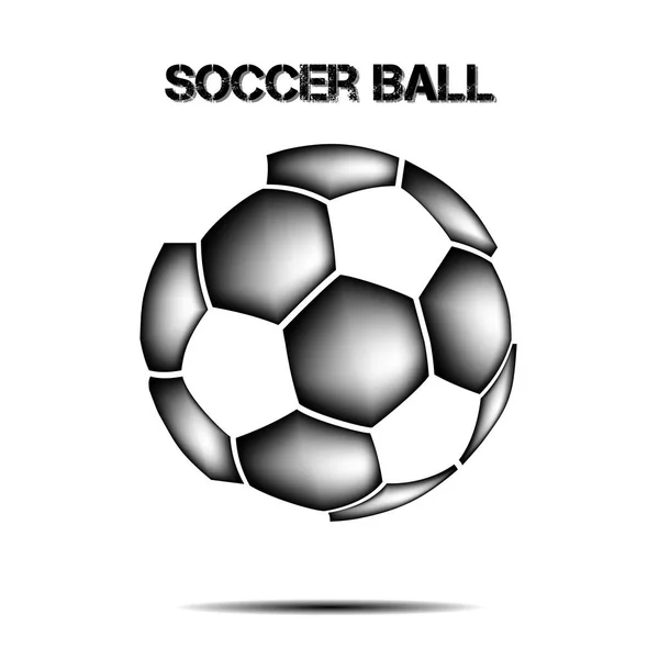 Soccer ball icon — Stock Vector