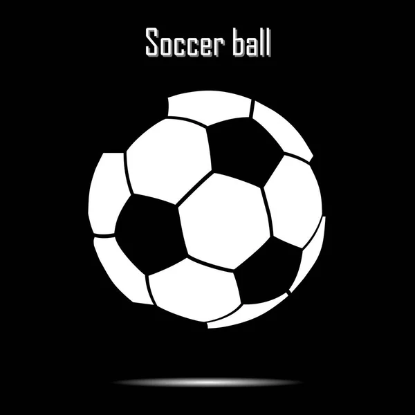 Soccer ball icon — Stock Vector